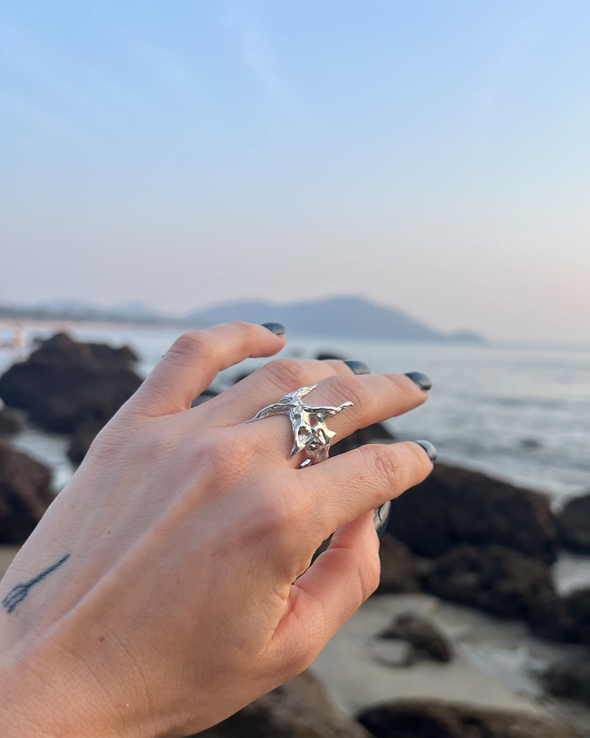 Earth Butterfly Ring