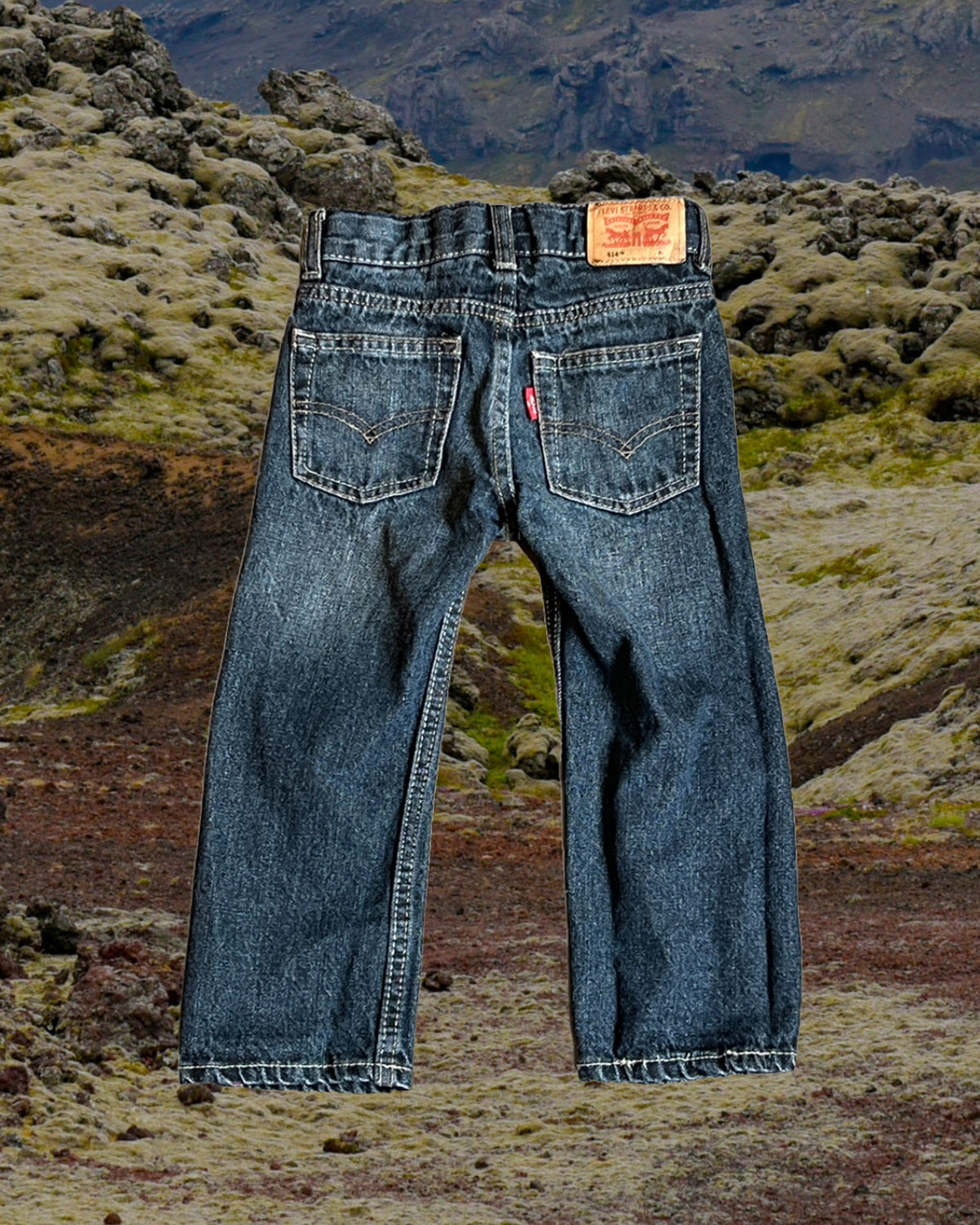 Levi's 514 Medium Dark Washed, 2Y