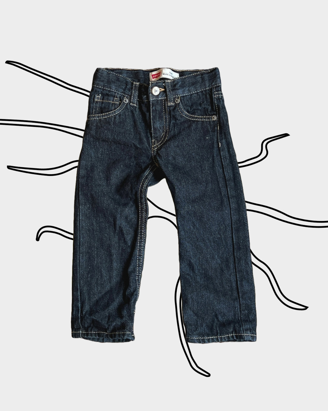 Levi's 514 Dark Washed, 18–24M