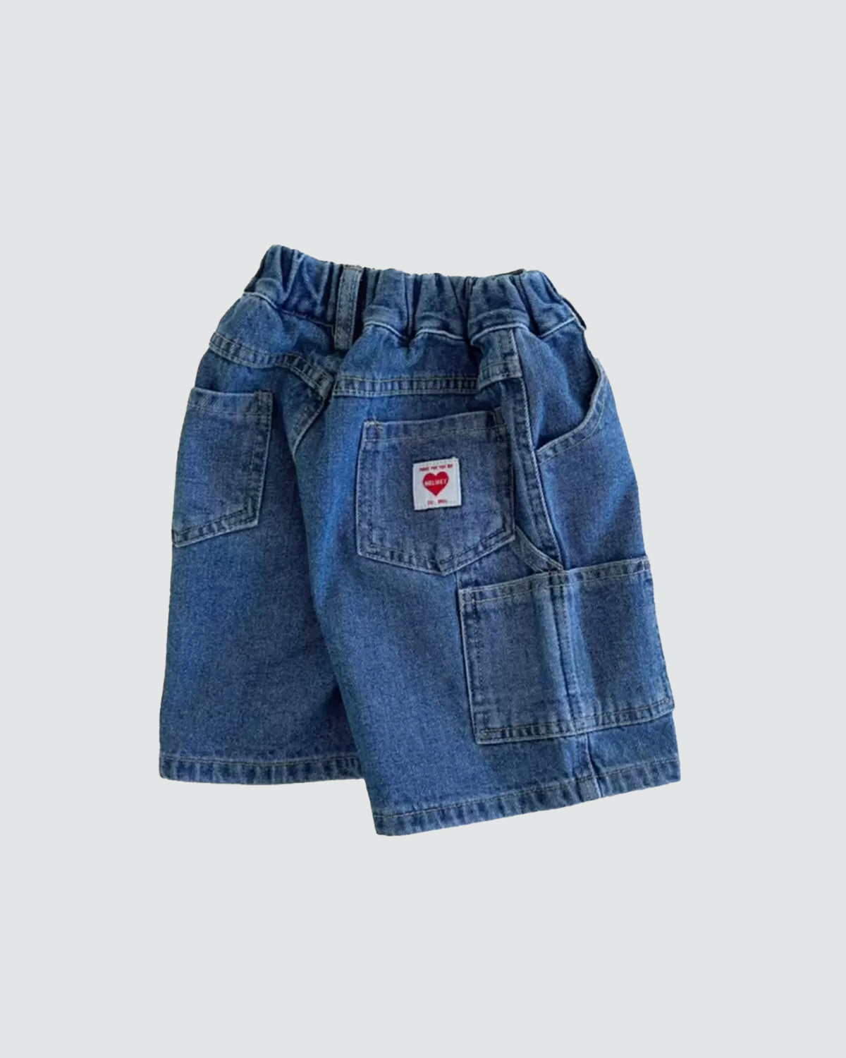 Pocket Denim Shorts