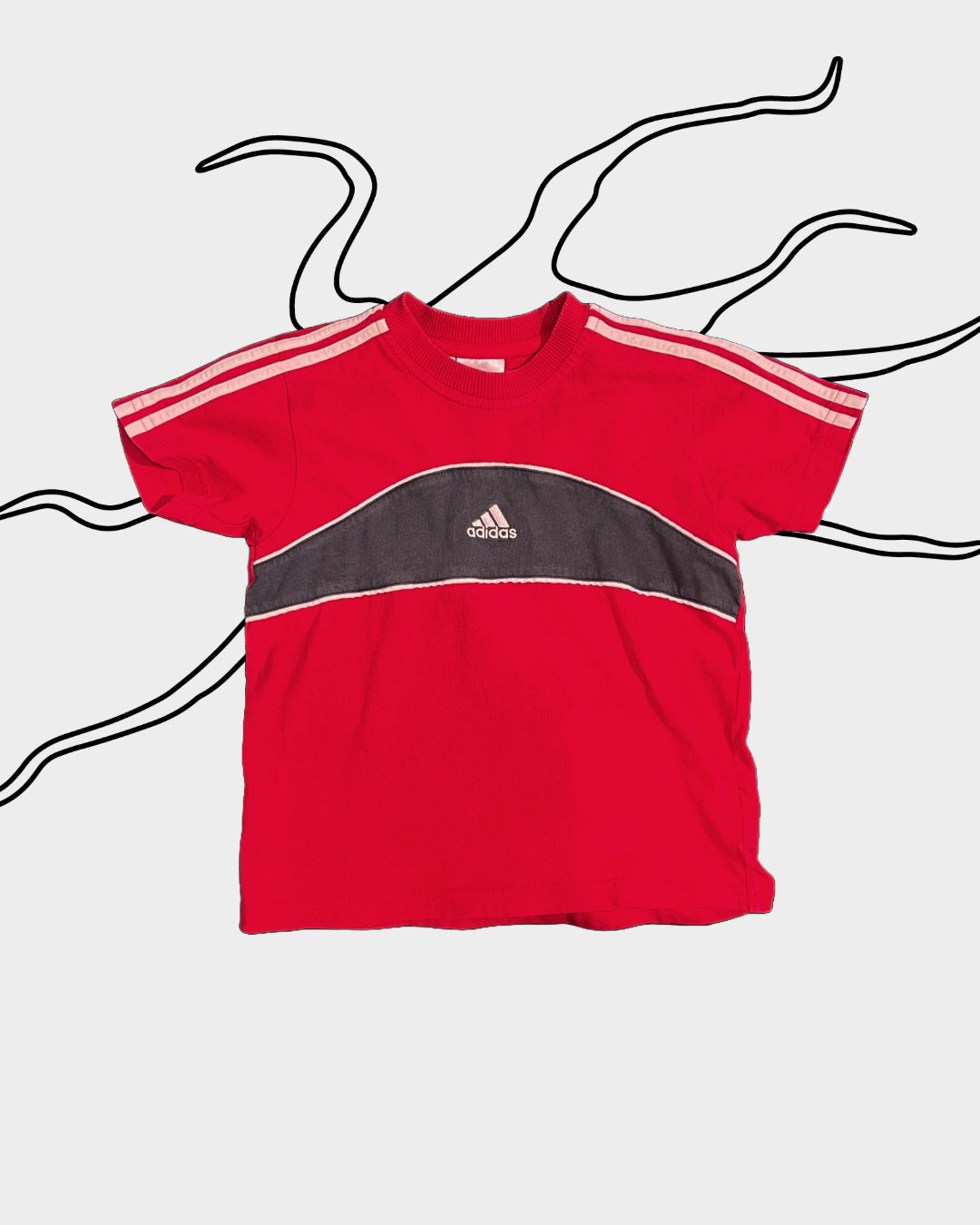 Adidas Vintage T-Shirt, 3-4Y