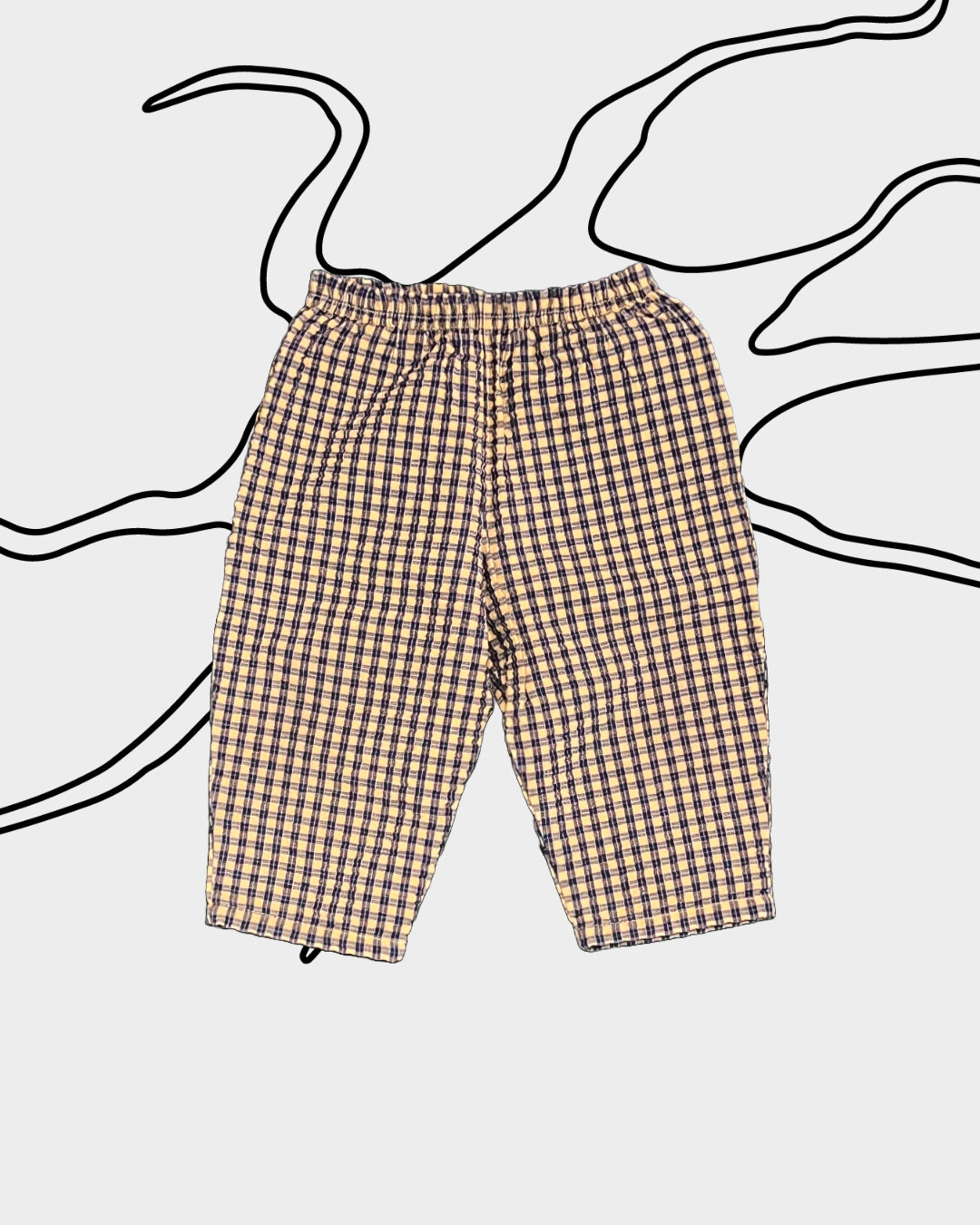 Checkered Pants, 6-9M