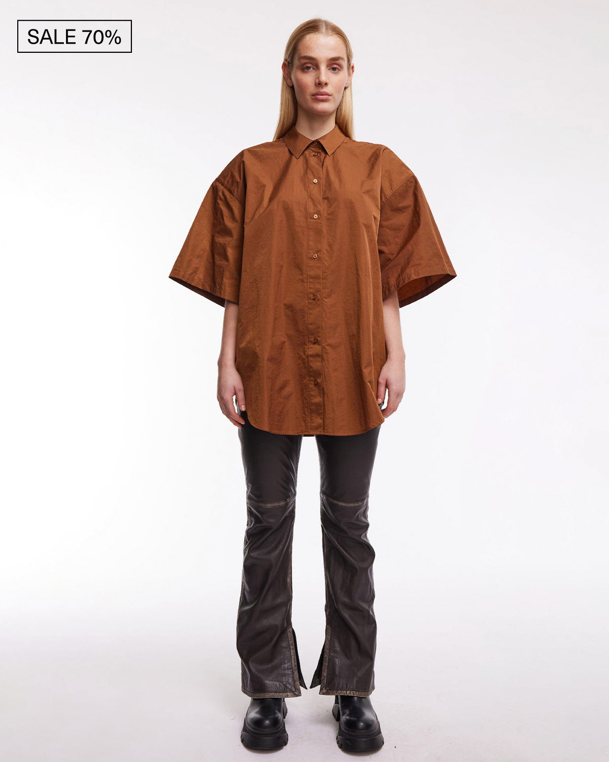 OSShot Shirt Brown